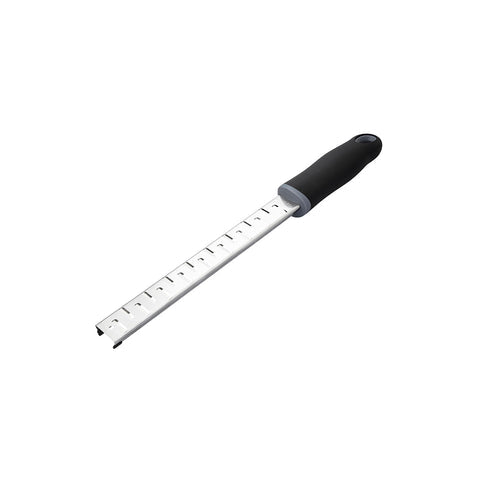 CHEF INOX LONG PLANE RIBBON GRATER w/BLK HDL 325mm