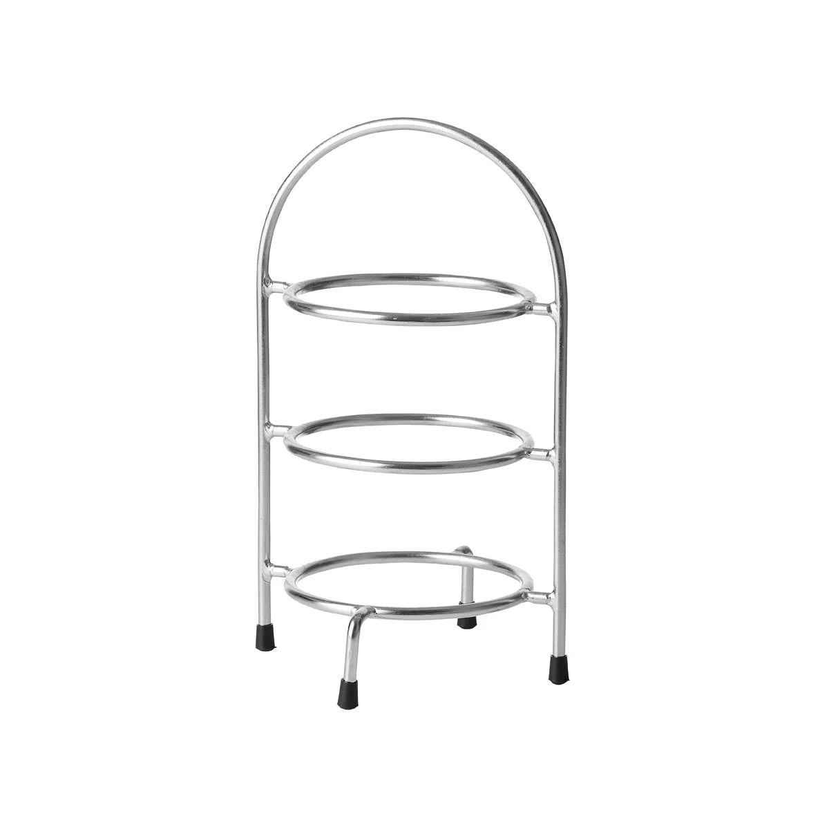 CHEF INOX 3-TIER ROUND DISPLAY STAND 195x285x440mm - Hospitality Connect