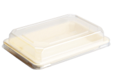 Pakmax PET Lid for Sushi Tray ST-08 - ST-08-LID 500