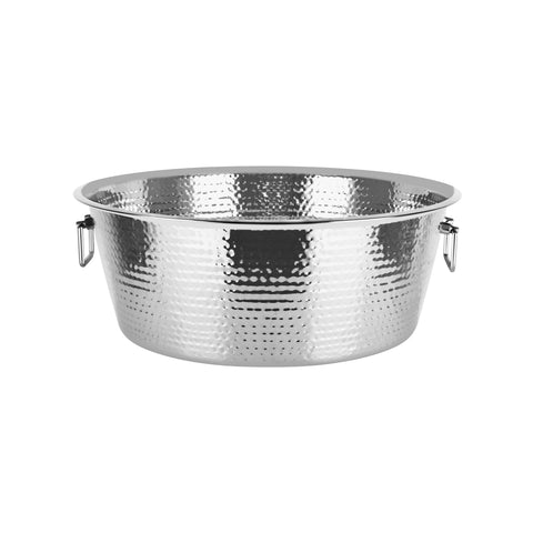 ZANZI CHAMPAGNE PARTY TUB SINGLE WALL HAMMERED 530x245mm - Hospitality Connect