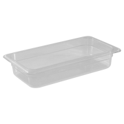 KH 1/3 X 150mm GN FOOD PAN CLEAR PC