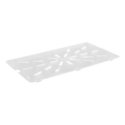 KH DRAIN SHELF GN 1/1 SIZE CLEAR PC