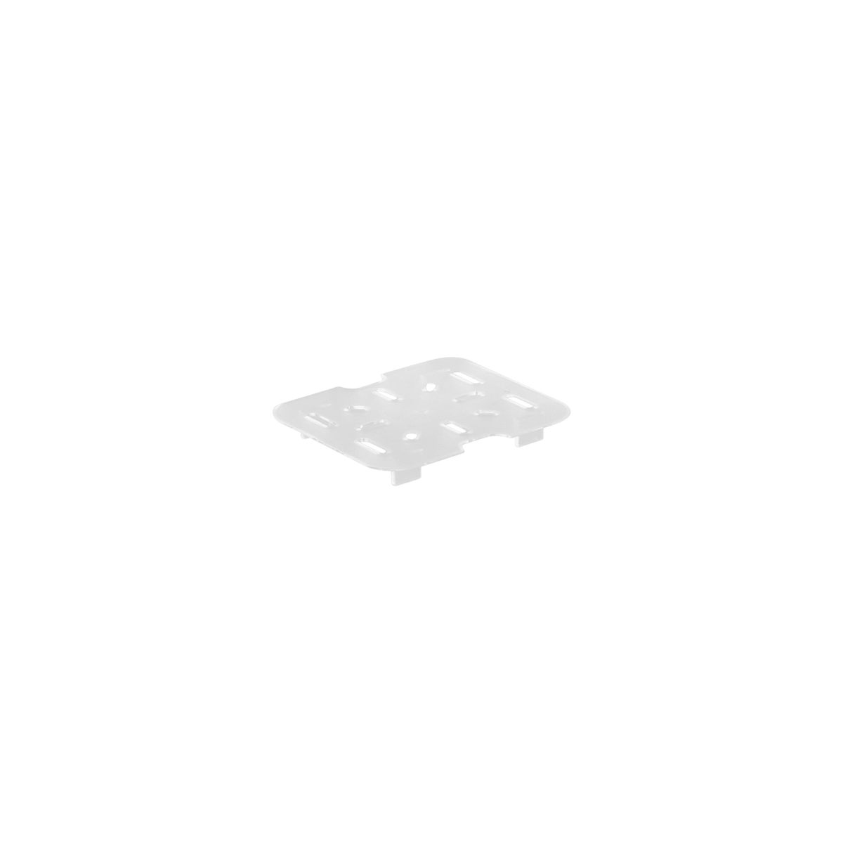 KH DRAIN SHELF GN 1/6 SIZE CLEAR PC