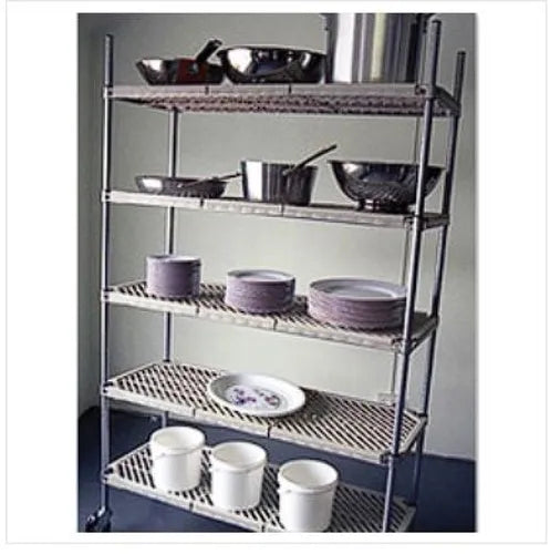 Atlas 5 SHELF PLASTIC MAT SHELVING KITS PM24427EPL5. 1050x610x1830 - Hospitality Connect