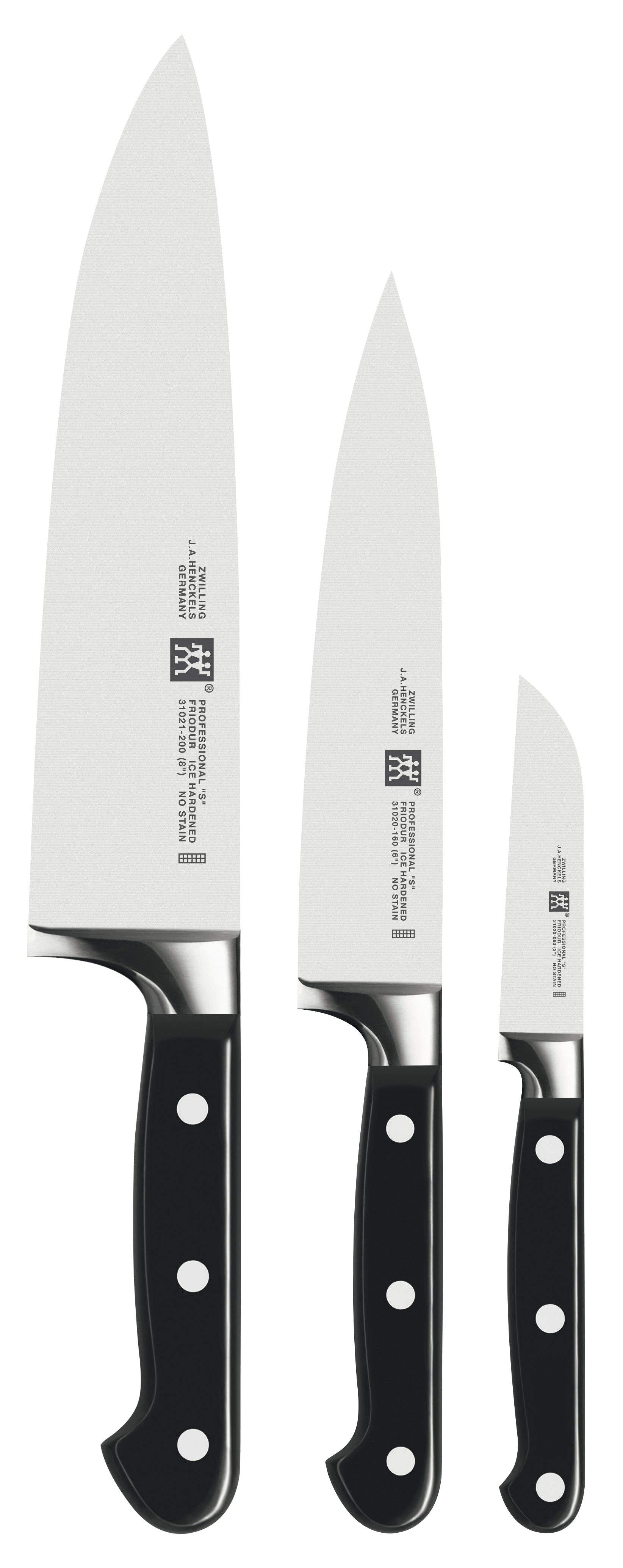 Zwilling Professional S Knives Set/3 35645-002 - Hospitality Connect