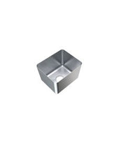 3Monkeez hand-fabricated 1.2mm 304 grade stainless steel bowls, 400x300x300mm, showcasing durable, polished craftsmanship