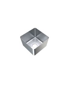 3Monkeez 1.2mm 304 grade hand-fabricated sink bowl with 300x300x200mm dimensions, showcasing durable stainless steel craftsmanship.