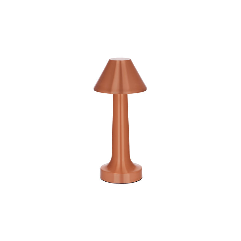 TABLEKRAFT HELENA CORDLESS TABLE LAMP LED 97x220mm COPPER