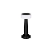 TABLEKRAFT AURA CORDLESS TABLE LAMP LED 90x205mm BLACK