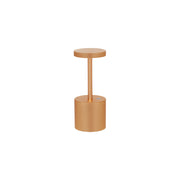 TABLEKRAFT CHARLOTTE CORDLESS TABLE LAMP LED 200mm GOLD