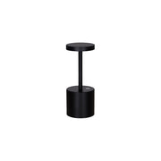 TABLEKRAFT CHARLOTTE CORDLESS TABLE LAMP LED 200mm BLACK