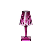 TABLEKRAFT CRYSTAL CORDLESS TABLE LAMP LED 120x260mm PURPLE