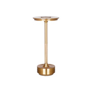 TABLEKRAFT STELLA CORDLESS TABLE LAMP LED 130x275mm BRASS