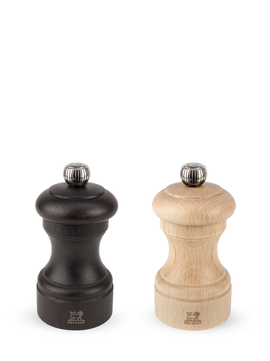 PEUGEOT  Duo Pepper & Salt Mill  Chocolate/ Natural - 10cm