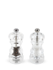PEUGEOT Duo Pepper & Salt Mill  Transparent - 12cm - Hospitality Connect