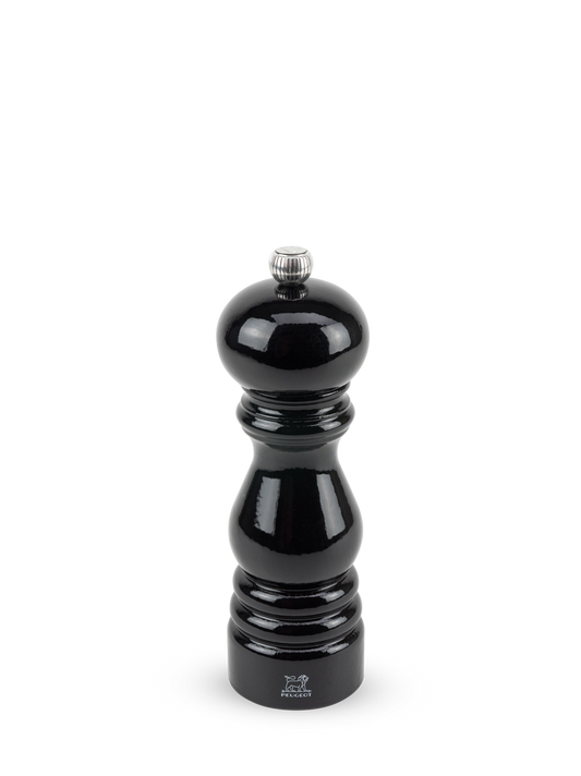 PEUGEOT Pepper Mill Lacquered Black Beechwood - 18cm - Hospitality Connect