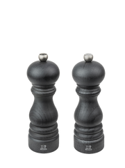 PEUGEOT Duo Pepper & Salt Mill  Graphite Beechwood - 18cm - Hospitality Connect