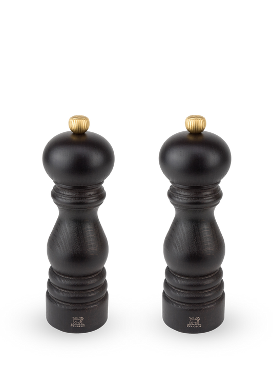 PEUGEOT Duo Pepper & Salt Mill  Chocolate Beechwood - 18cm - Hospitality Connect