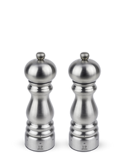 PEUGEOT  Duo Pepper & Salt Mill  Stainless Steel  - 18cm - Hospitality Connect