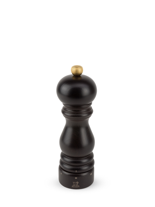 PEUGEOT Salt Mill Zirlion Chocolate Beechwood - 18cm - Hospitality Connect