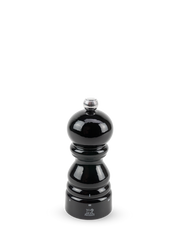 PEUGEOT Salt Mill Zirlion Lacquered Black Beechwood - 12cm - Hospitality Connect