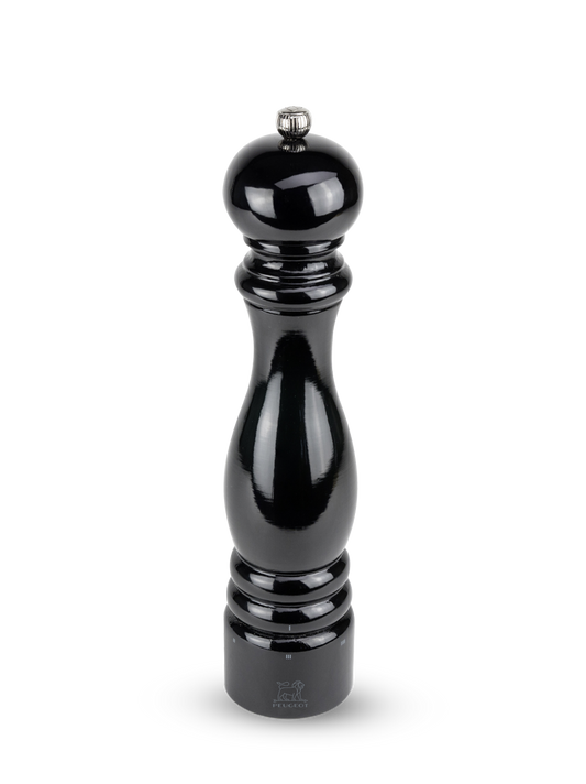 PEUGEOT Salt Mill Zirlion Lacquered Black Beechwood - 22cm - Hospitality Connect