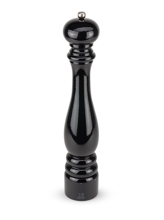 PEUGEOT Salt Mill Zirlion Lacquered Black Beechwood - 30cm - Hospitality Connect