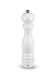 PEUGEOT Salt Mill Lacquered White Beechwood - 30cm - Hospitality Connect
