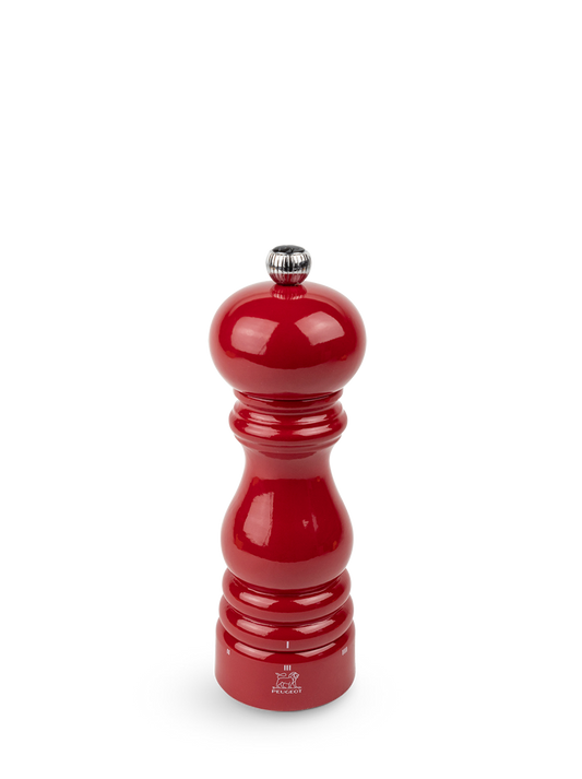 PEUGEOT Pepper Mill Lacquered Red Passion Beechwood - 18cm - Hospitality Connect