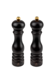 PEUGEOT Duo Pepper & Salt Mill  Chocolate Beechwood - 22cm - Hospitality Connect