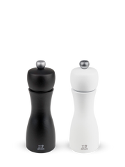 PEUGEOT Duo Pepper & Salt Black/ White Mat - 15cm - Hospitality Connect