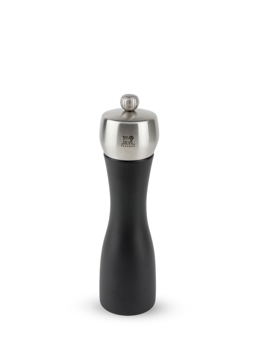 PEUGEOT Pepper Mill Black Mat/Stainless Steel - 20cm - Hospitality Connect
