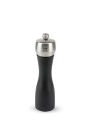 PEUGEOT Salt Mill Black Mat/Stainless Steel - 20cm - Hospitality Connect