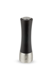 PEUGEOT Salt Mill Zirlion Chocolate Beechwood/Stainless Steel - 21cm - Hospitality Connect
