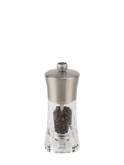 PEUGEOT Pepper Mill Stainless Steel/Acrylic - 14cm - Hospitality Connect