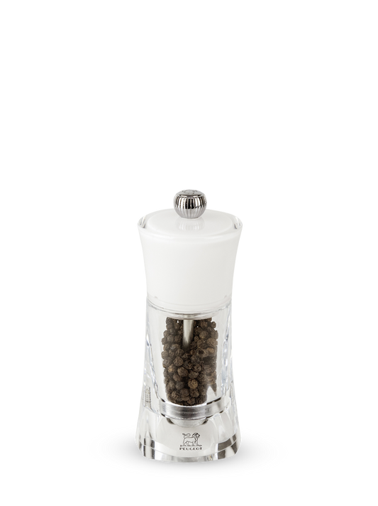 PEUGEOT Chilli Mill Stainless Steel/Acrylic - 14cm - Hospitality Connect