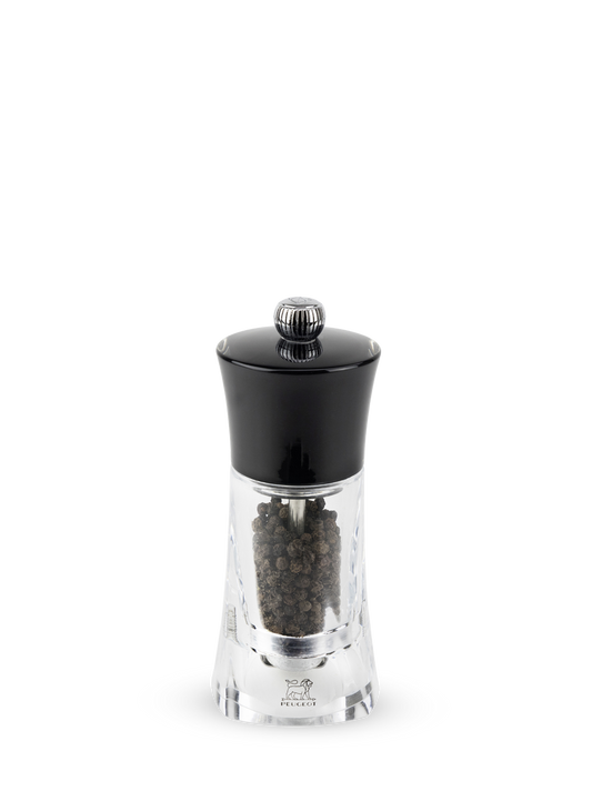PEUGEOT Pepper Mill Black/Acrylic - 14cm - Hospitality Connect