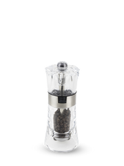 PEUGEOT Pepper Mill Transparent/Stainless Steel - 14cm - Hospitality Connect