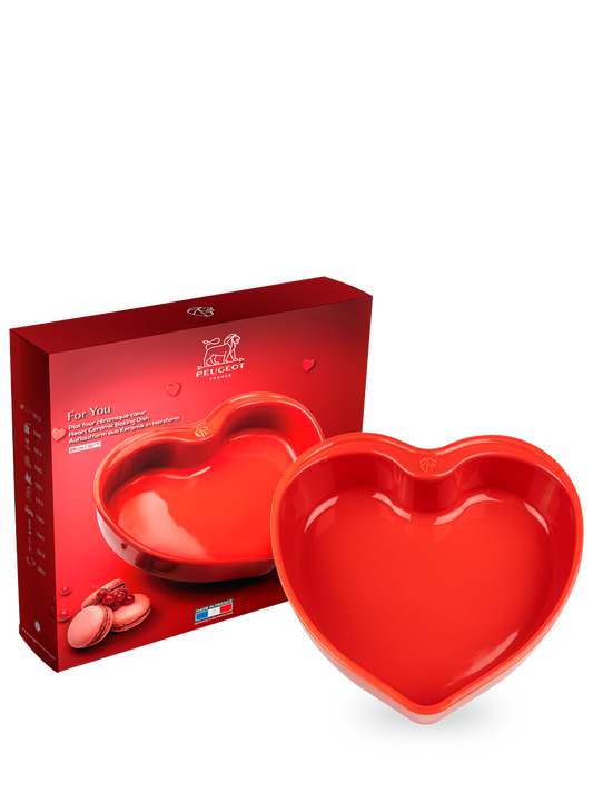 PEUGEOT Heart Dish Red - Hospitality Connect