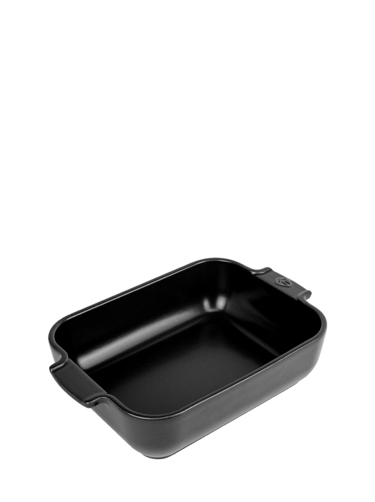 PEUGEOT Rectangular Bakers Satin Black - 25cm - Hospitality Connect