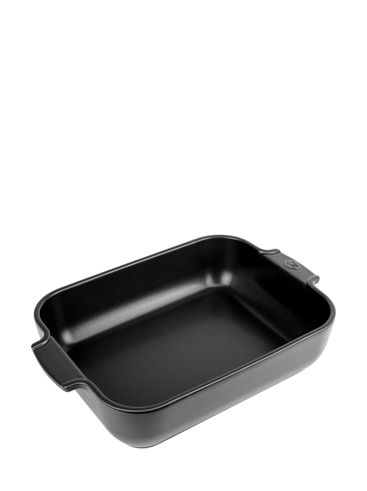 PEUGEOT Rectangular Bakers Satin Black - 32cm - Hospitality Connect
