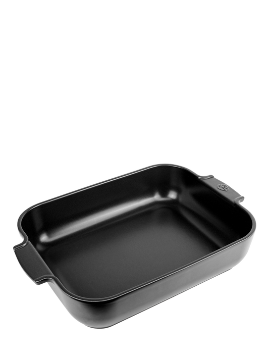 PEUGEOT Rectangular Bakers Satin Black - 40cm - Hospitality Connect