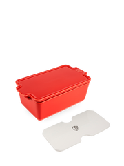 PEUGEOT Terrine Dish With Ecru Press Red - 20cm - Hospitality Connect