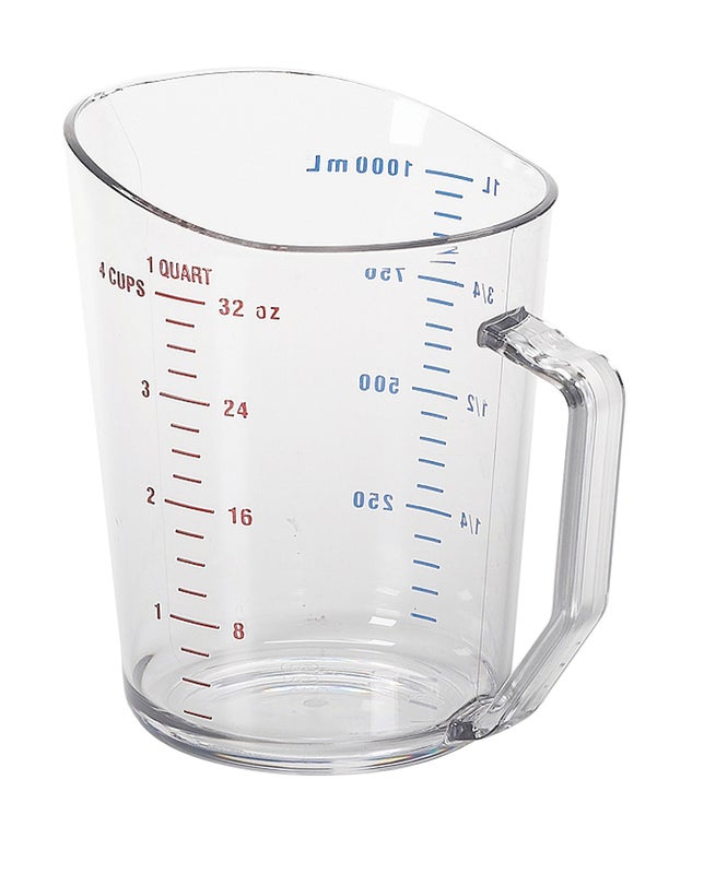 CAMBRO Measuring Jug 1 Litre - Clear 100MCCW135
