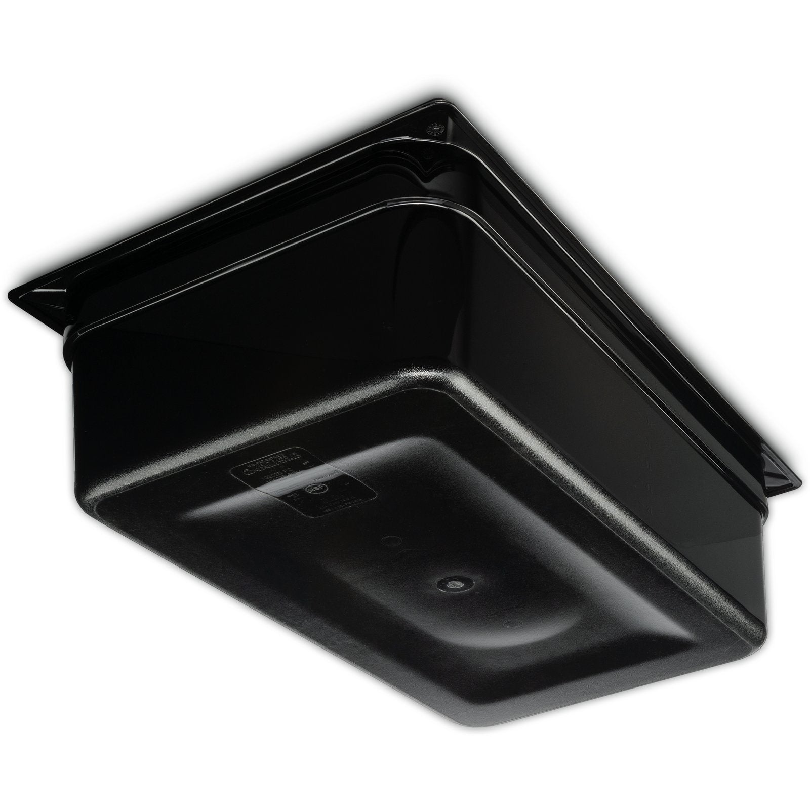 10202B03 Carlisle StorPlus Black Polycarbonate Food Pan 24.1L Capacity 324mm x 537mm x 150mm - Pack of 6 - Pack Price - Hospitality Connect