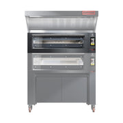 Cuppone DELTA PIZZA OVEN, 1 TRAY CAPACITY, HIGH DOOR, SANDSTONE BASE DO1TH-1TSP