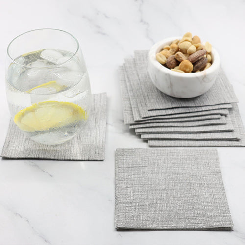 Bionap  Napkin Extra Soft 20x20 Grey x2560 (32x80) Compostable Box of 2560 - Hospitality Connect