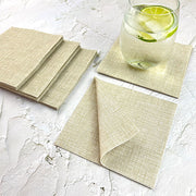 Bionap  Napkin Extra Soft 25x25 Taupe x1000 (20x50) Compostable Box of 1000 - Hospitality Connect