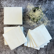 Bionap  Napkin Extra Soft 25x25 White x1000 (20x50) Compostable Box of 1000 - Hospitality Connect