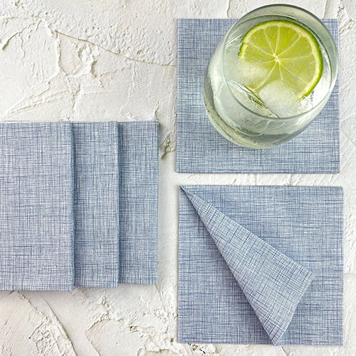 Bionap Napkin Extra Soft 25x25 Blue x1000 (20x50) Compostable Box of  1000 - Hospitality Connect